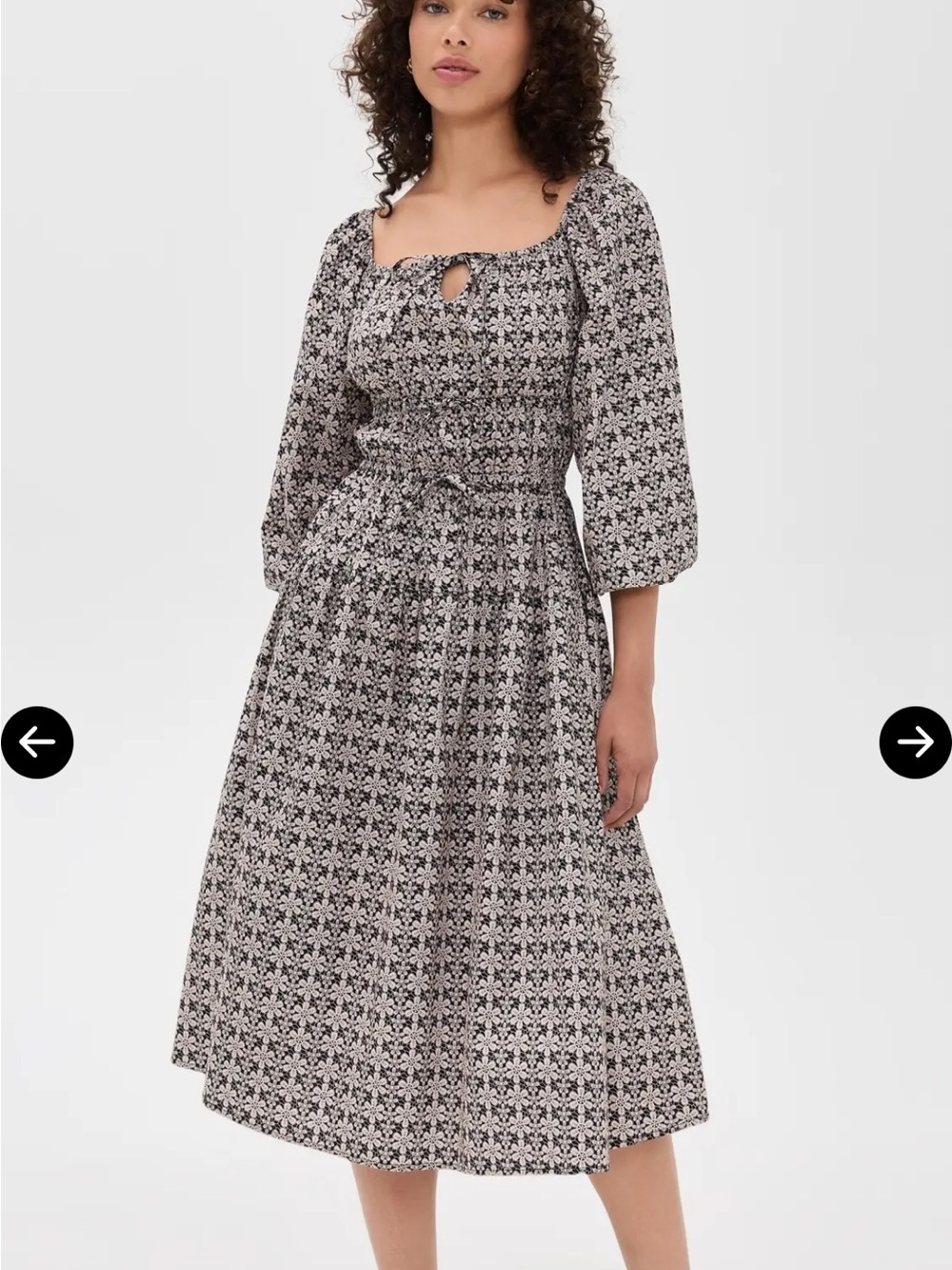 The Lulo Project New Bahia Dress in Macrame All Over Size S
